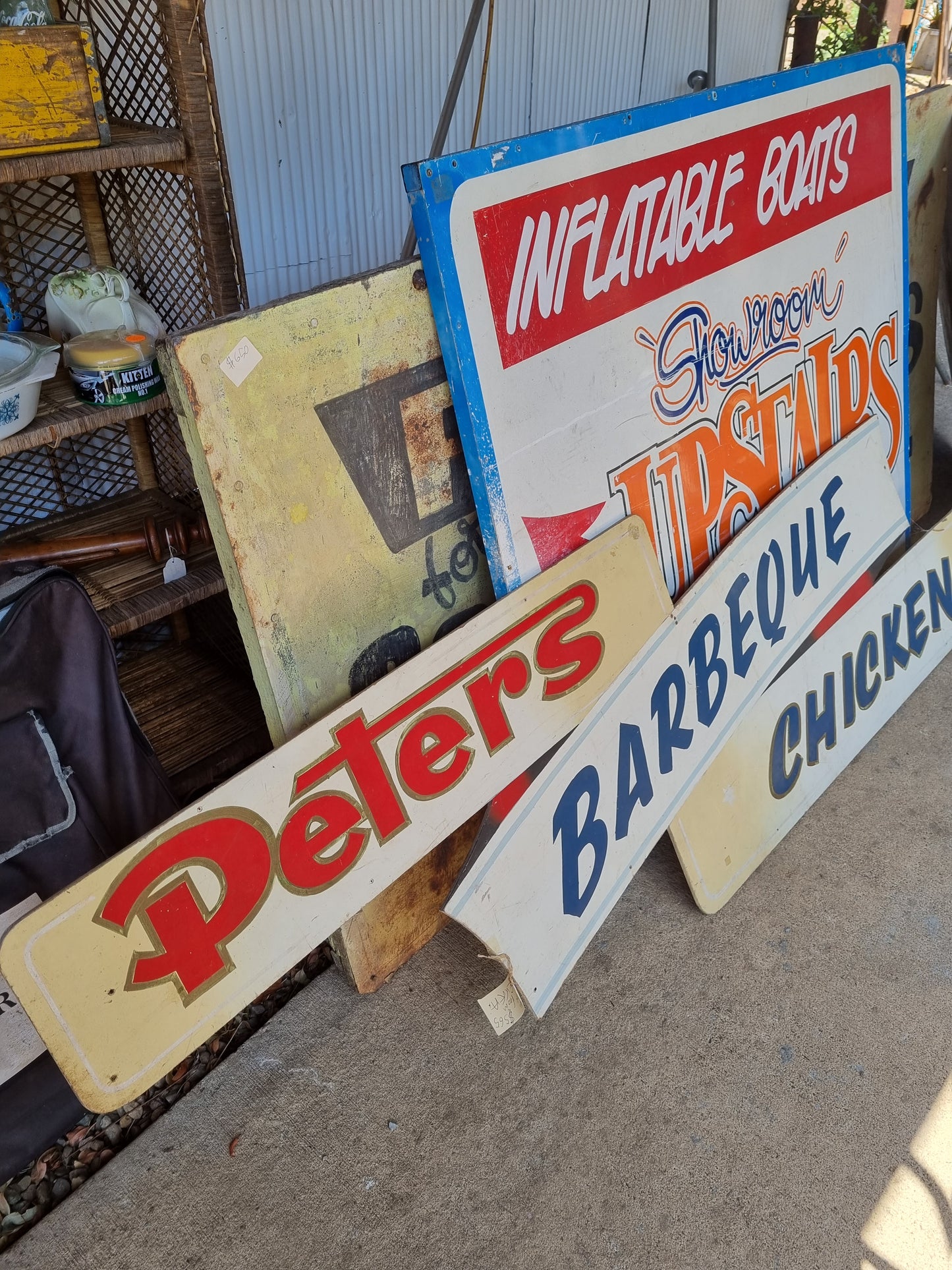 Peters sign handpainted mancave