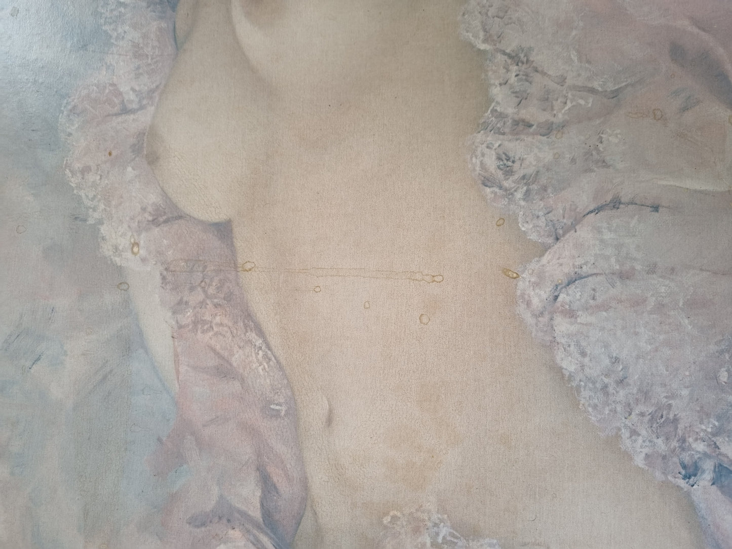 Leo jansen large nude vintage print