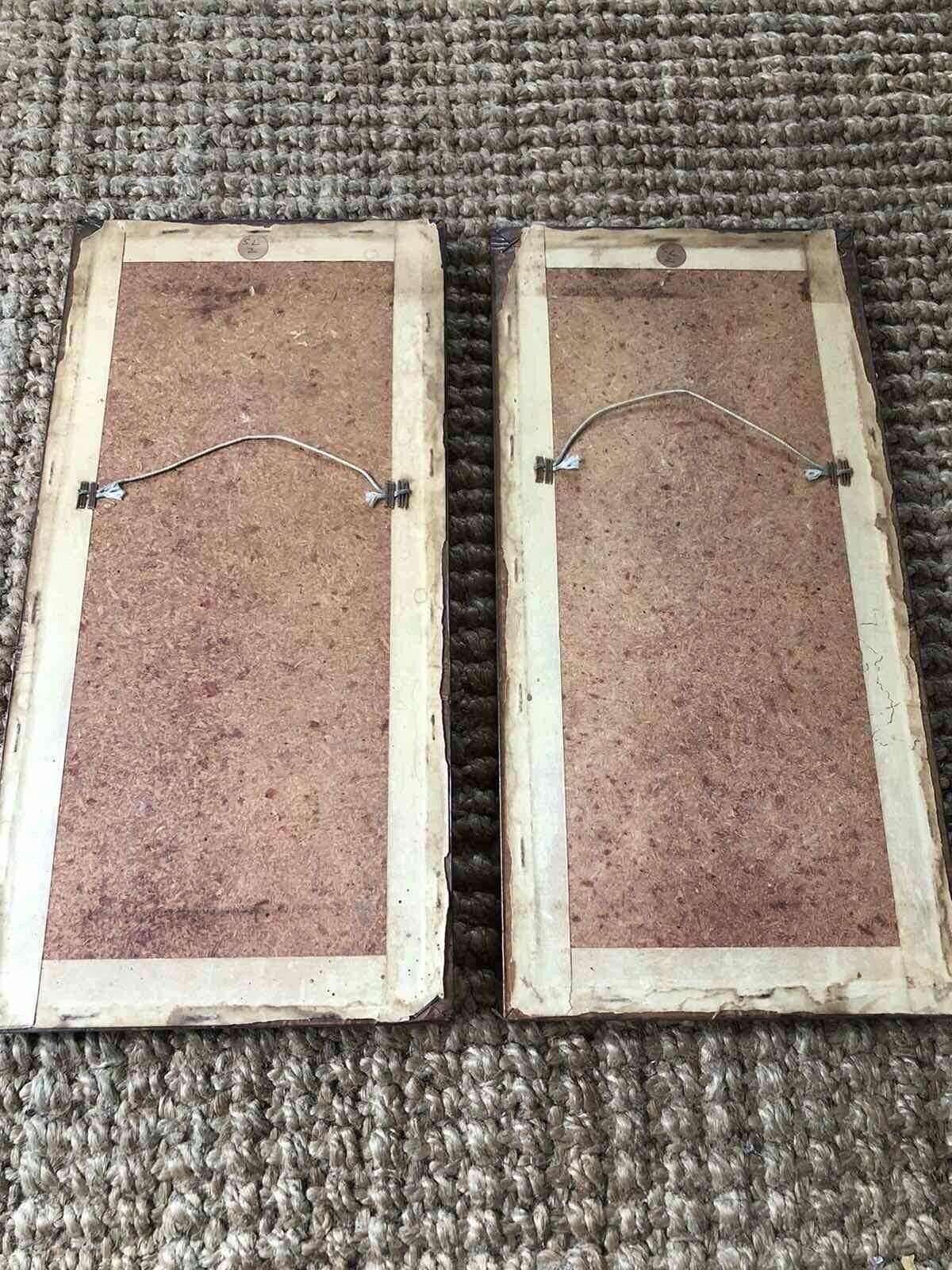 Mid Century Copper Art Wall Plaques