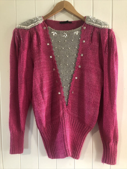 Vintage 1980’s Jumper Retro ladies