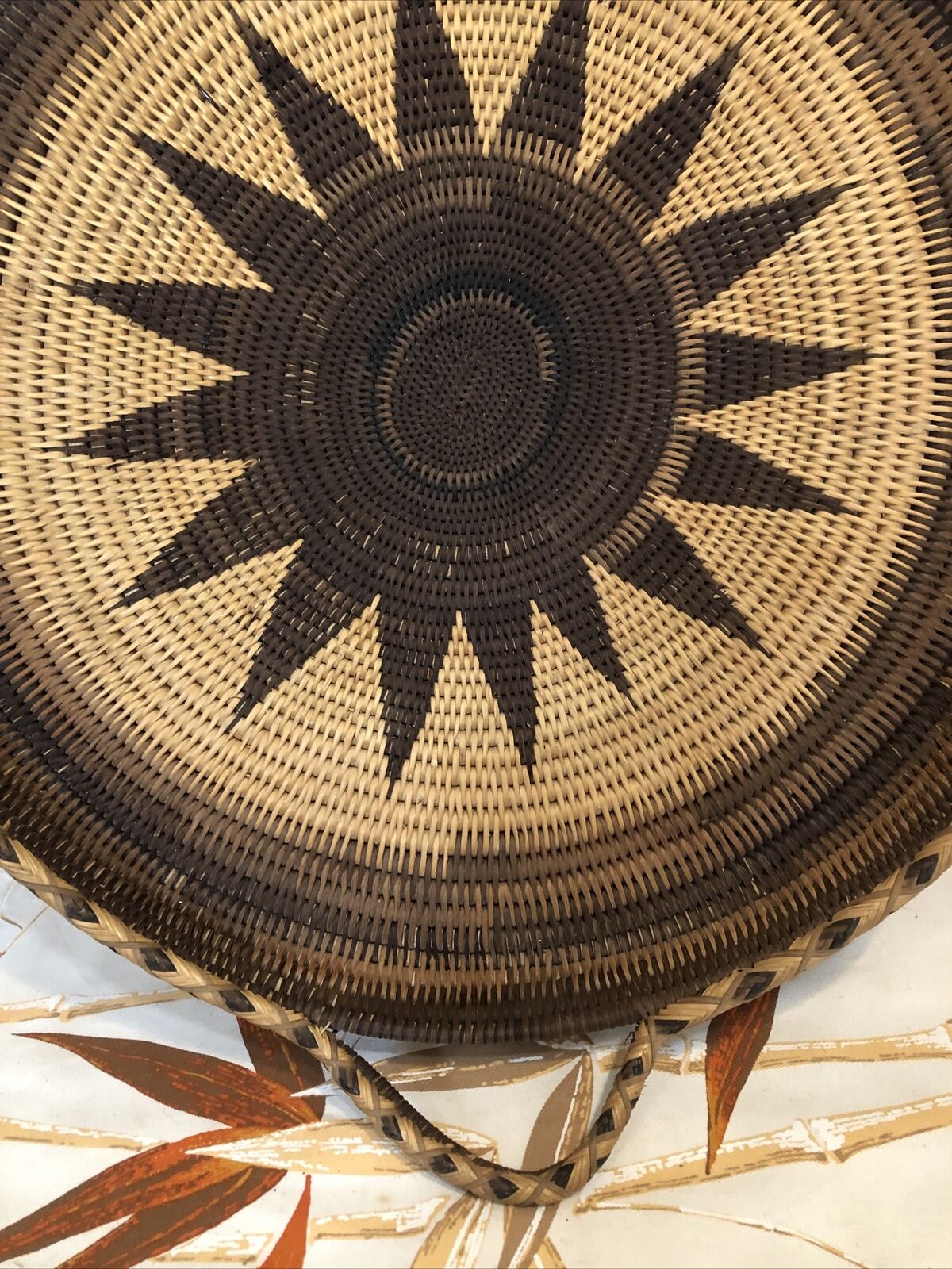 Large PNG Traditional Buka Tray Vintage