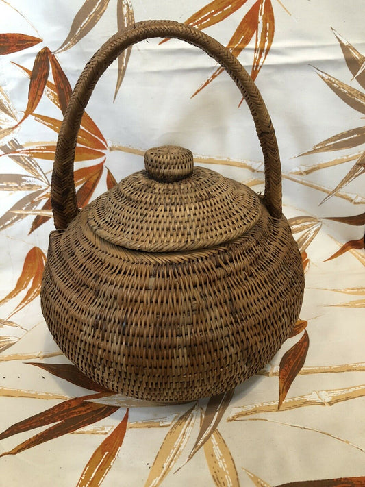 PNG Traditional Buka Basket Vintage