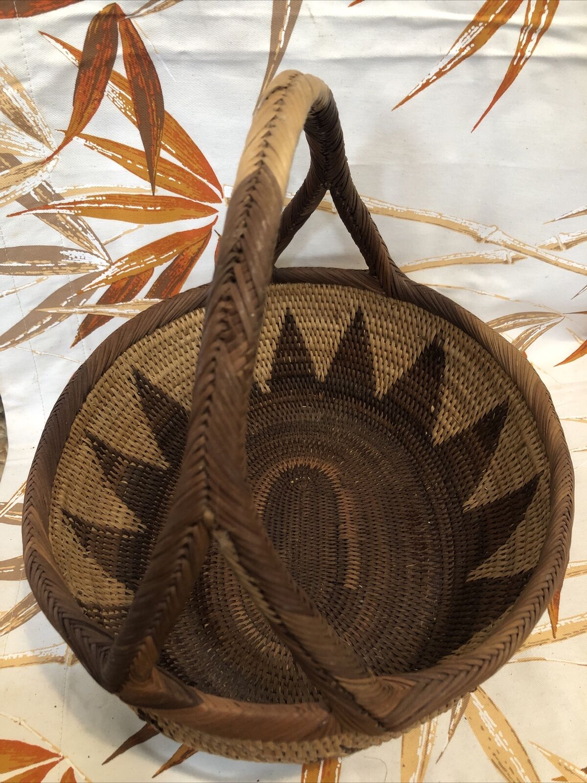 PNG Traditional Buka Basket Vintage