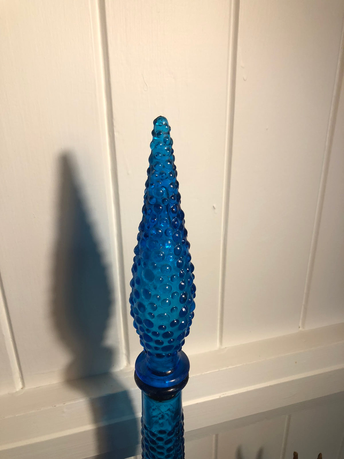 COLBALT BLUE GLASS Original Genie Bottle Stopper $200.00 - PicClick AU