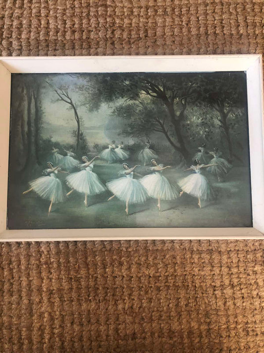 Vintage print edmonde ballet ballerina