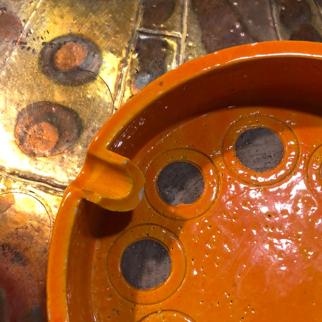 Italian Bitossi ashtray pottery