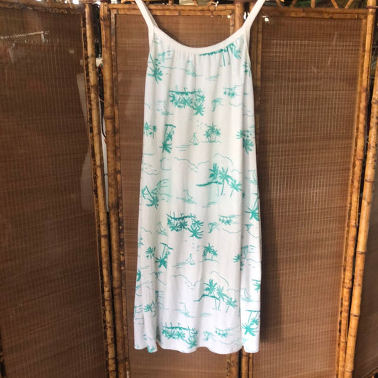 Ladies 80’s terry towel dress free size