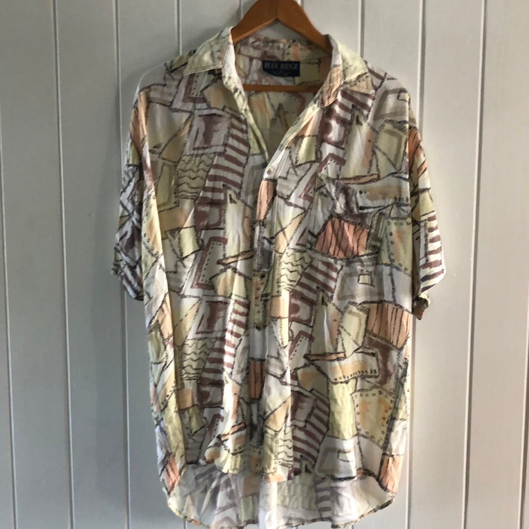 Men’s 90’s party shirt L