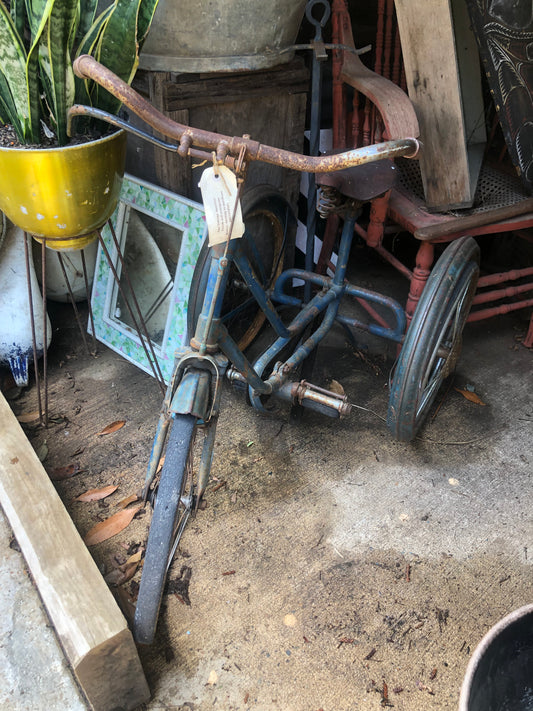 vintage kids Trike garden