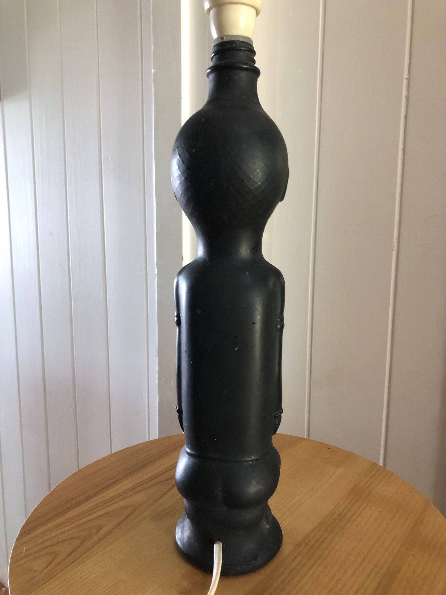 Vintage bottle lamp light tiki/Barsony style