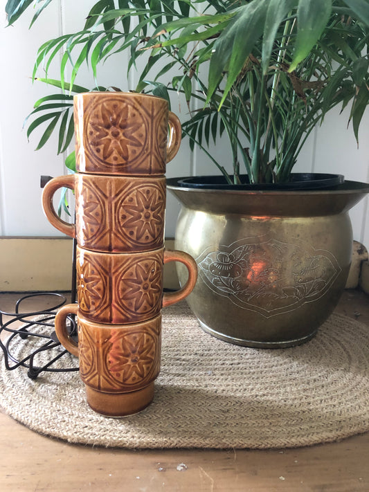 Vintage coffee mugs Japan kitchen