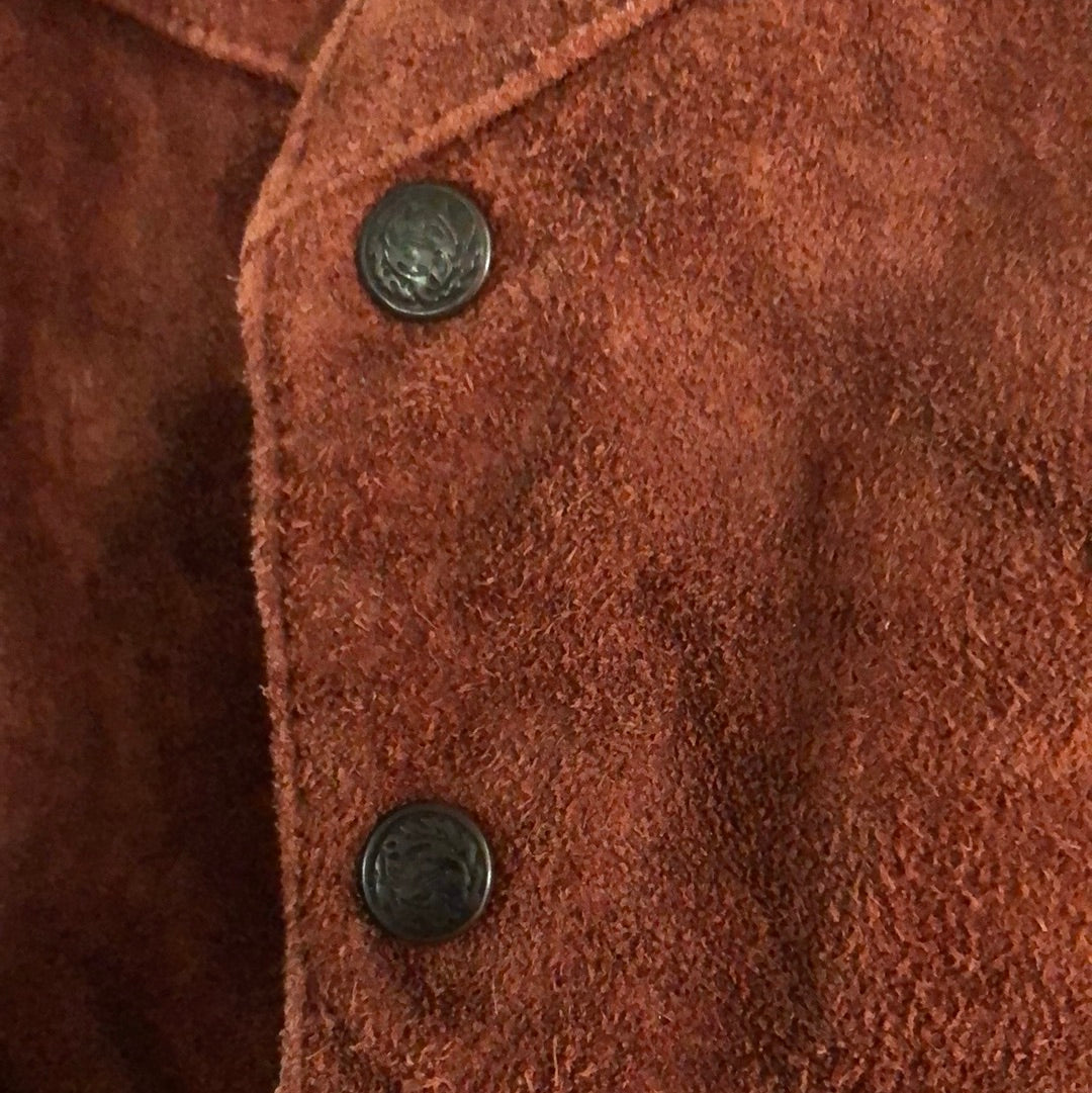 Ladies leather Korean vest waistcoat Small