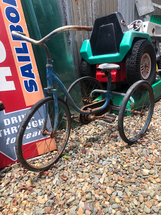 vintage Trike garden