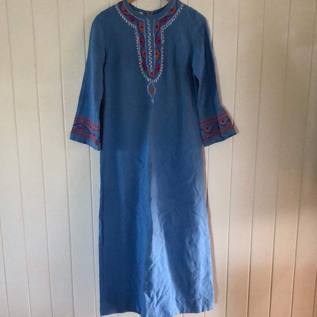Ladies vintage kaftan dress 8/10