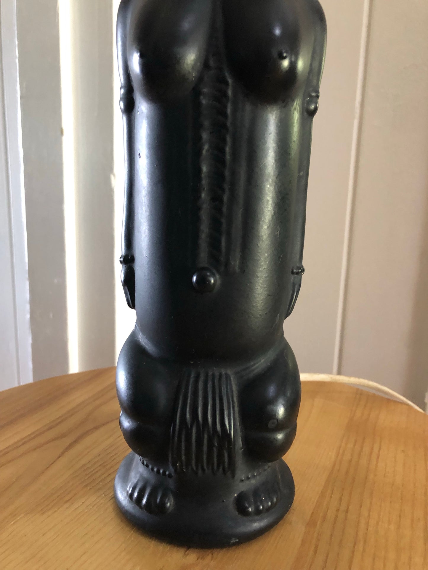 Vintage bottle lamp light tiki/Barsony style