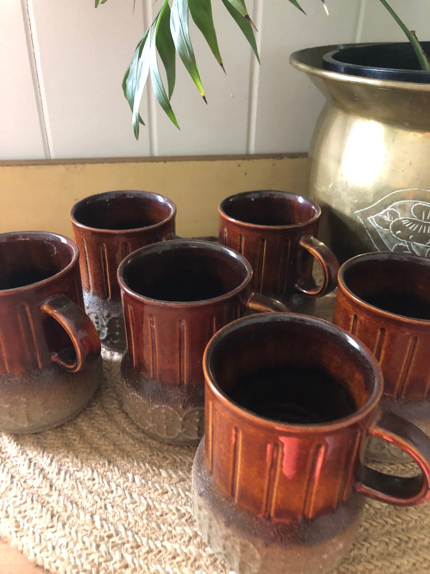 Vintage coffee mugs kitchen